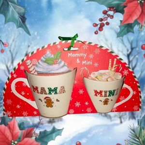 Festive Mommy & Mini Mug Set